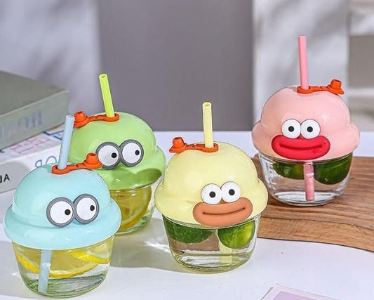 Cartoon Glass Cup 210 ml
