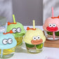 Cartoon Glass Cup 210 ml