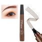 Waterproof 4 Points Microblading Eyebrow Pen with a Micro-Fork Tip Applicator